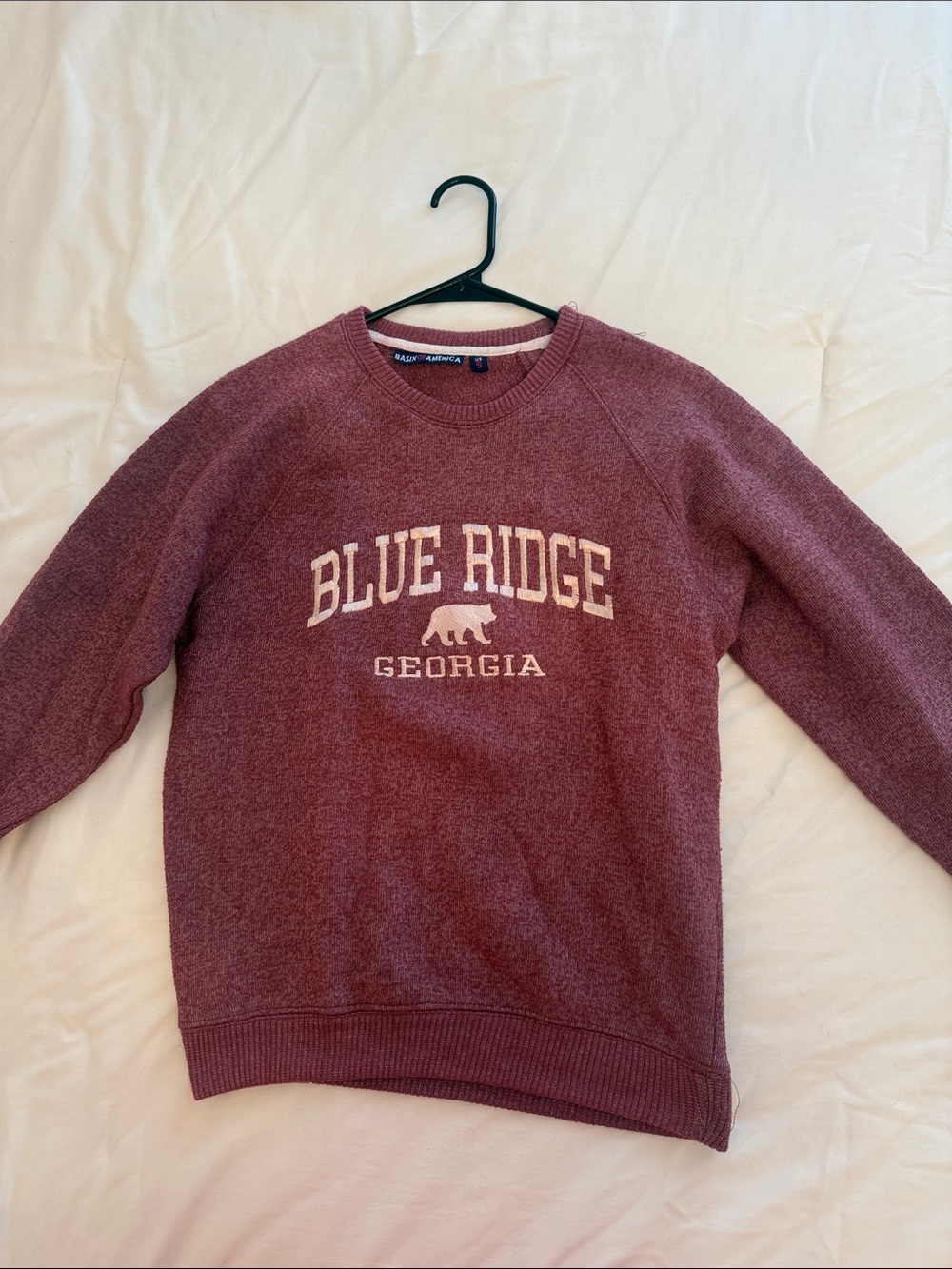 Blue Ridge Georgia Crewneck Sweater - Dusty Plum